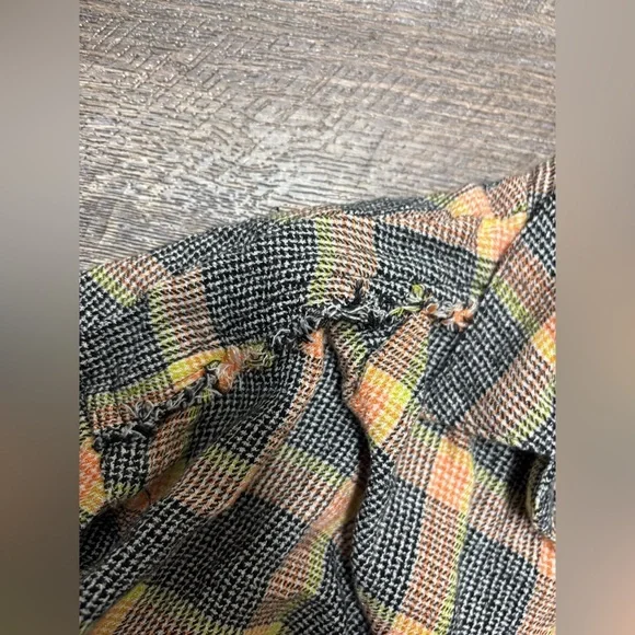 We the free Plaid Wrap Blouse - Picture 7 of 12